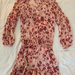 Floral Long Sleeve Dress